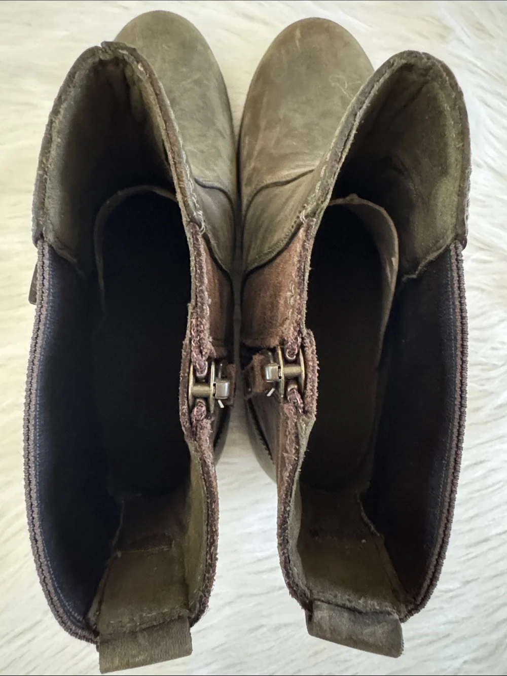 Teva Women’s Ellery Ankle Dark Olive Green Boots Size 7